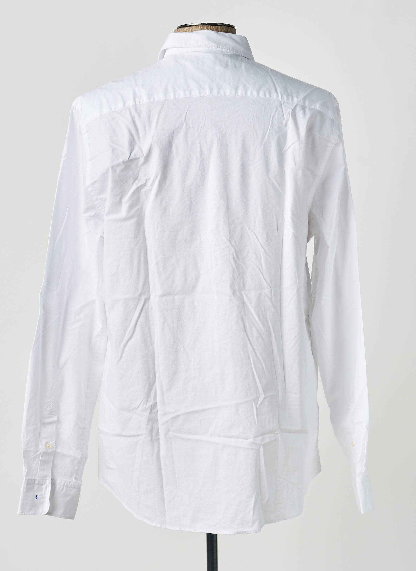 Chemise manches longues coupe cintrée blanc SCOTCH & SODA homme