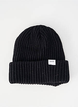 Bonnet stretch noir SHOE homme