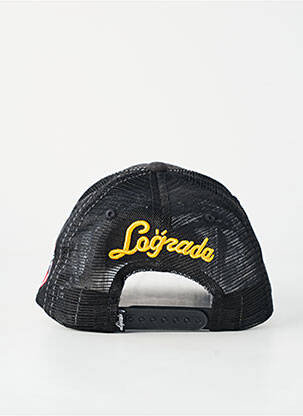 Casquette broderie noir LOGRADA homme