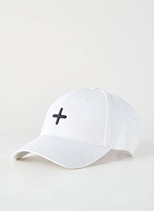Casquette broderie blanc SHOE homme