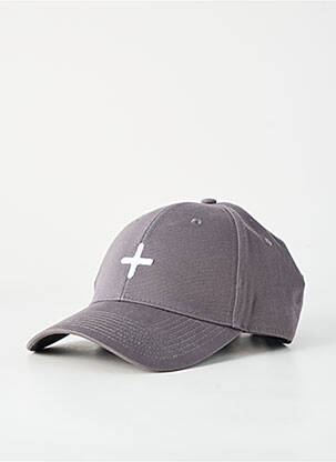 Casquette broderie gris SHOE homme
