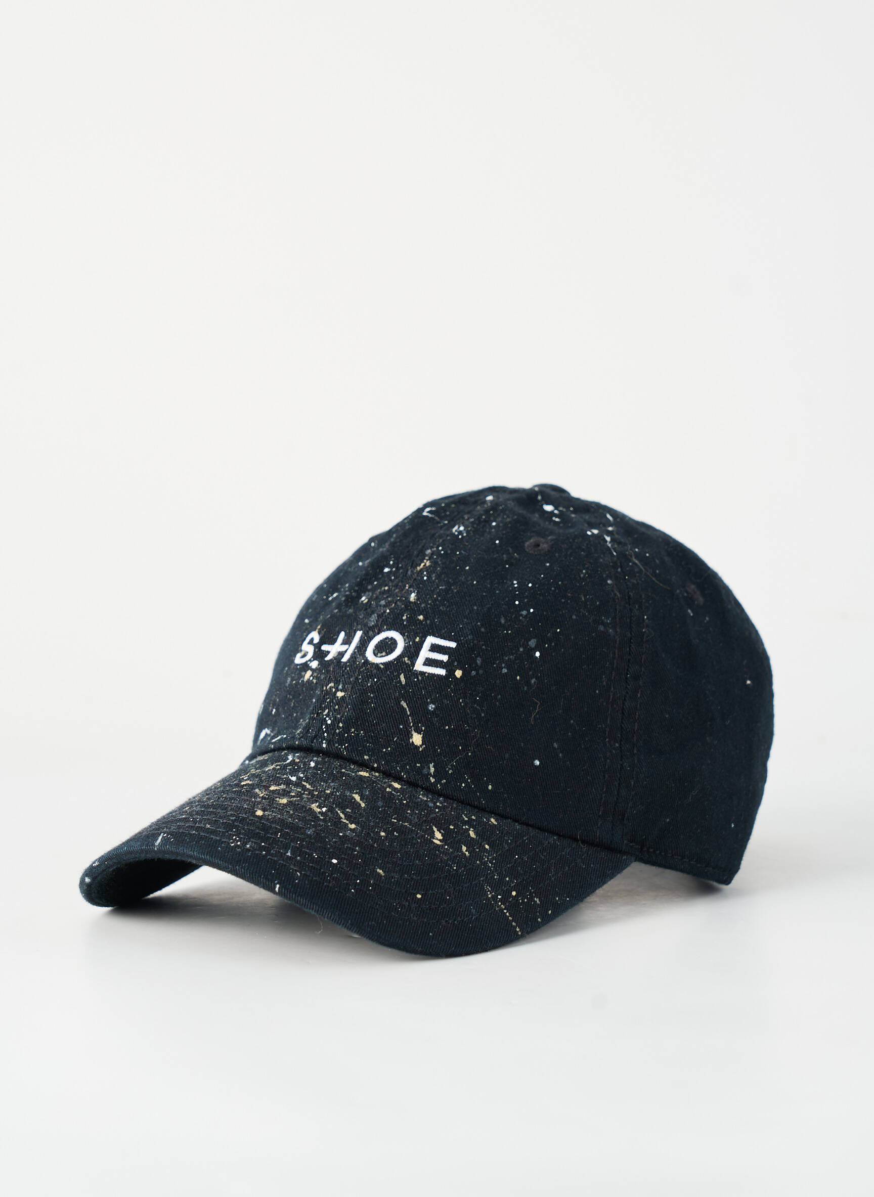 Casquette broderie noir SHOE homme