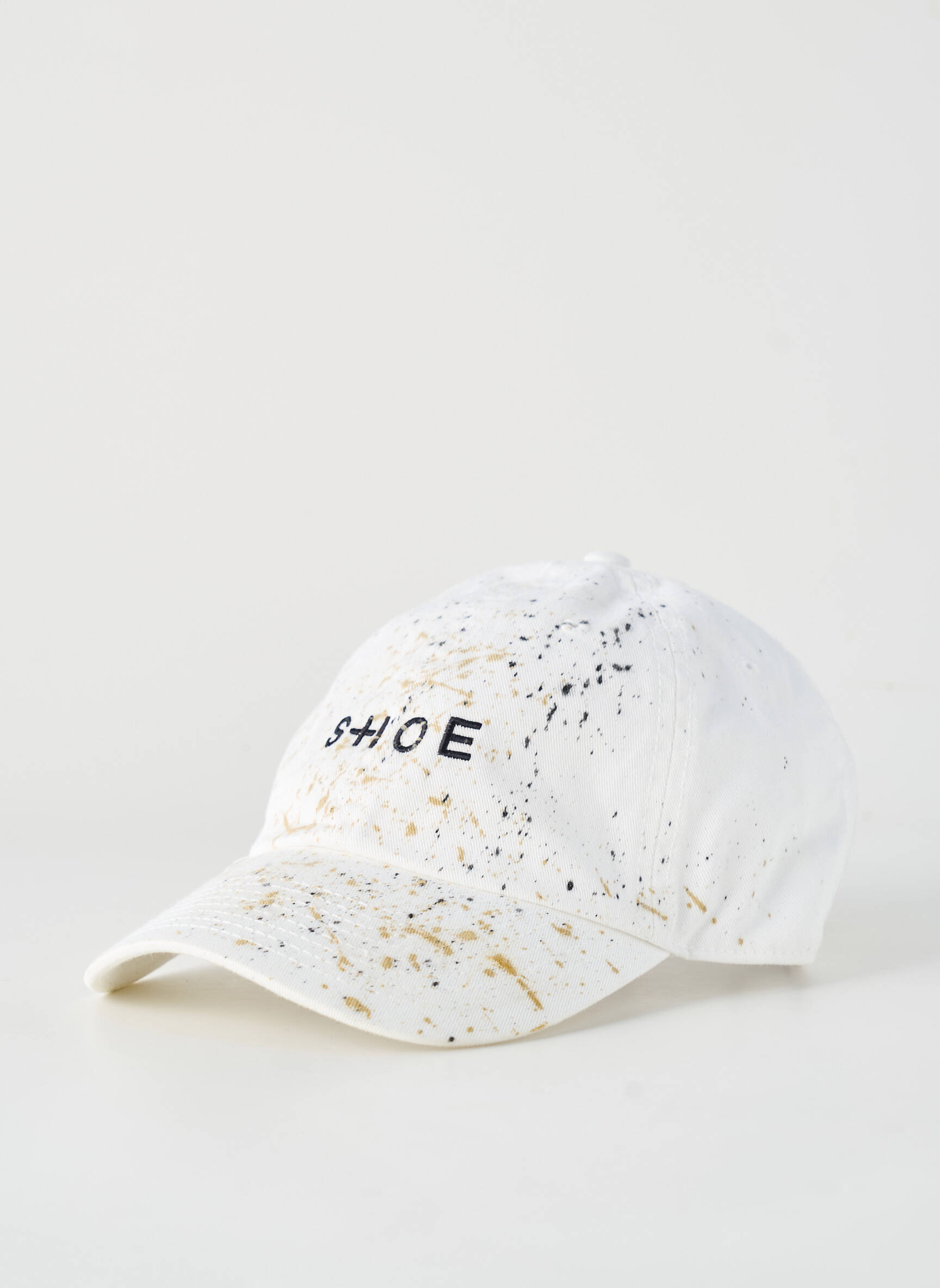 Casquette fermeture pressionnée blanc SHOE homme