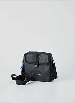 Sac fermeture zippée noir KNOWLEDGE COTTON APPAREL homme
