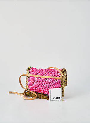 Sac fermeture fermeture aimantée forme rectangulaire rose OTTOD'AME femme