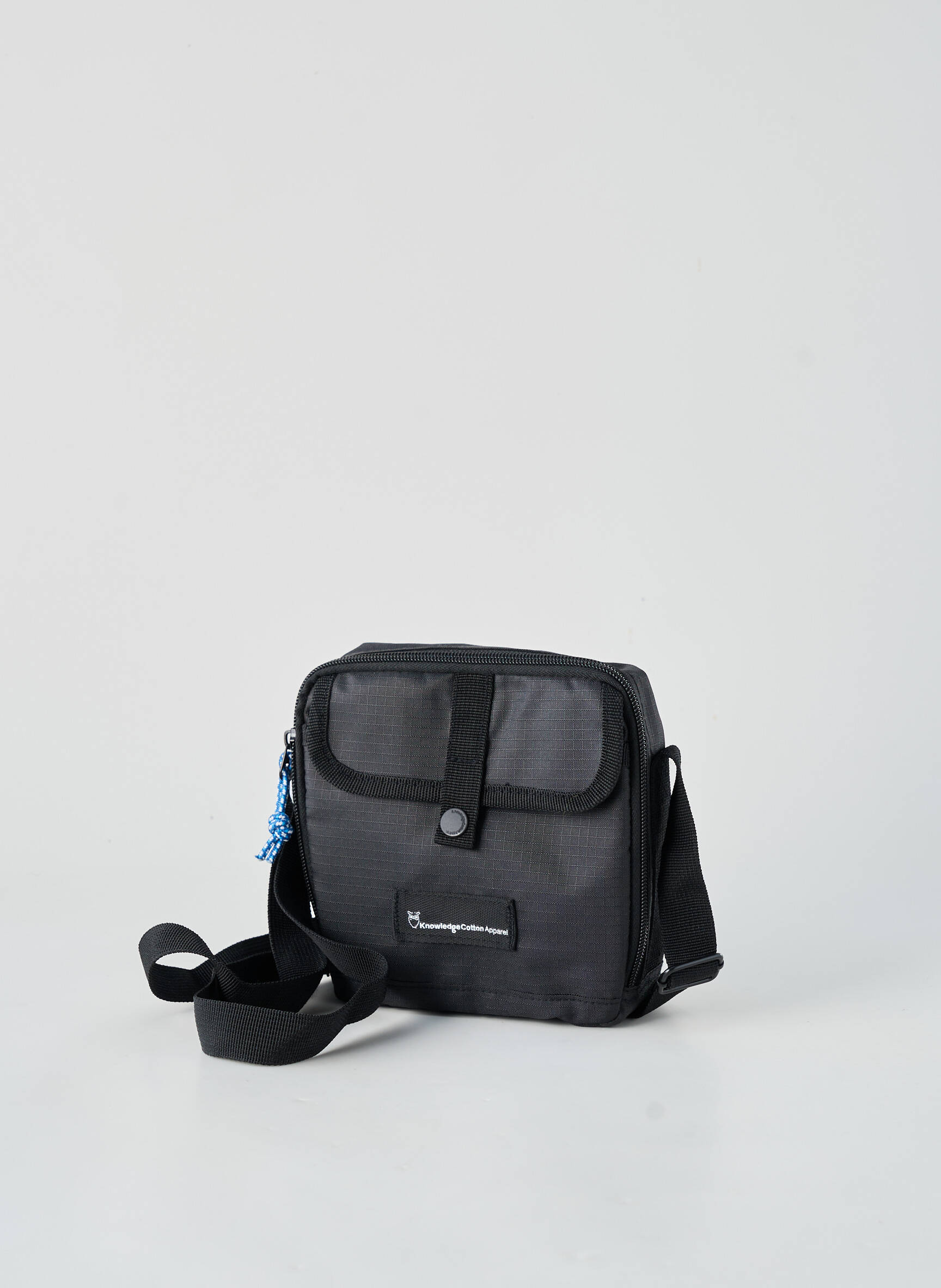 Sac fermeture zippée noir KNOWLEDGE COTTON APPAREL homme