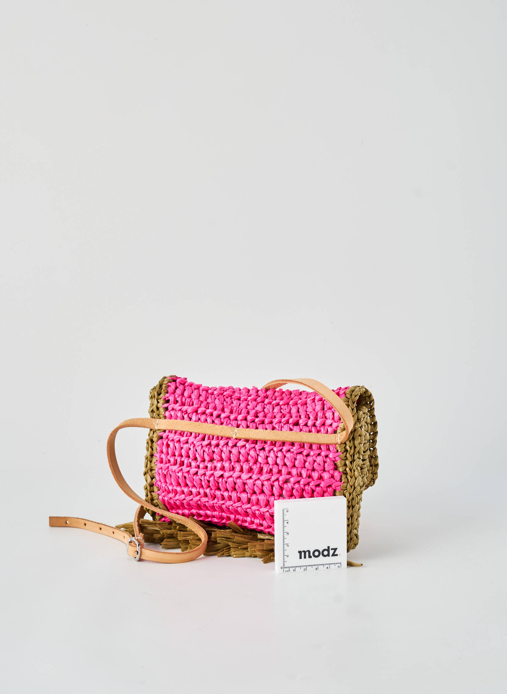 Sac fermeture fermeture aimantée forme rectangulaire rose OTTOD'AME femme