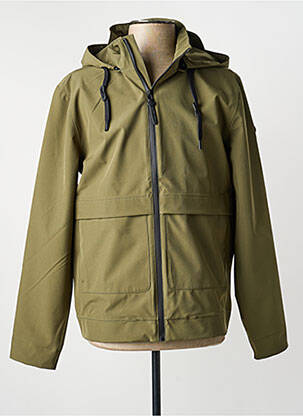 Parka manches longues a capuche vert TANTÄ homme