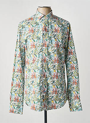 Chemise manches longues imprimé fantaisie vert A FISH NAMED FRED homme