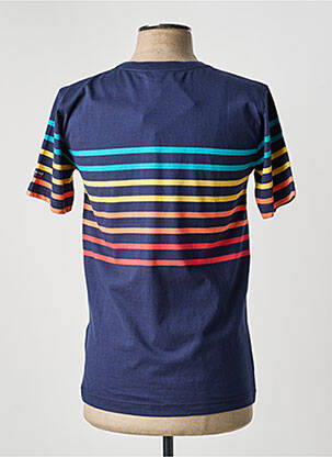 T-shirt coupe cintrée manches courtes bleu ARMOR LUX homme