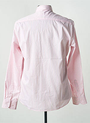 Chemise manches longues coupe cintrée rose LION OF PORCHES homme
