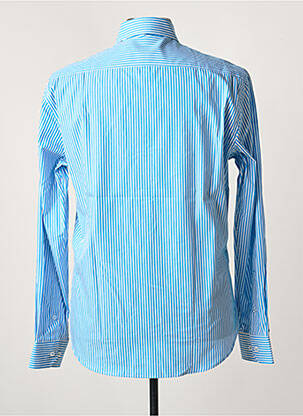 Chemise manches longues coupe cintrée bleu LION OF PORCHES homme
