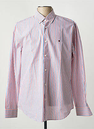 Chemise manches longues coupe droite blanc LION OF PORCHES homme