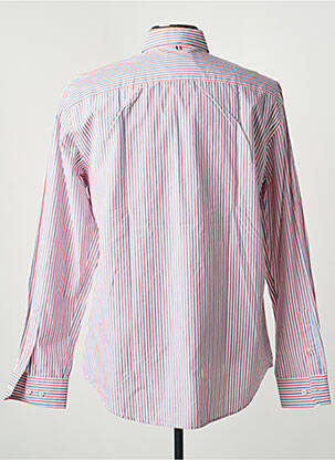 Chemise manches longues coupe droite blanc LION OF PORCHES homme