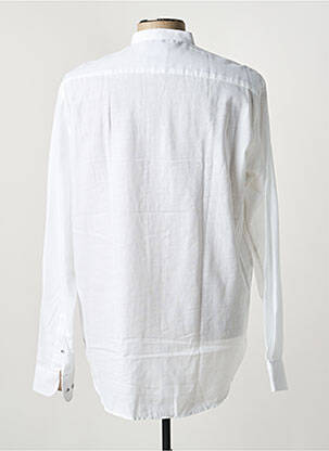 Chemise manches longues coupe droite blanc DARIO BELTRAN homme