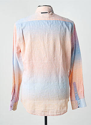 Chemise manches longues coupe droite orange A FISH NAMED FRED homme