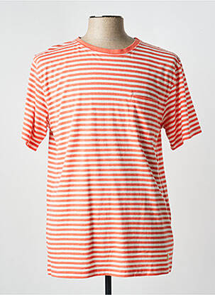 T-shirt coupe droite manches courtes orange ARMOR LUX homme