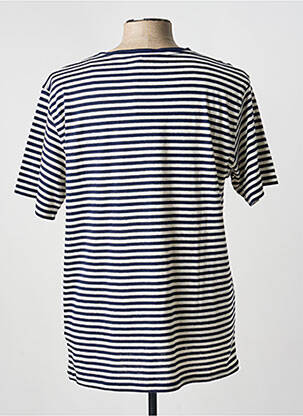 T-shirt coupe droite manches courtes bleu ARMOR LUX homme