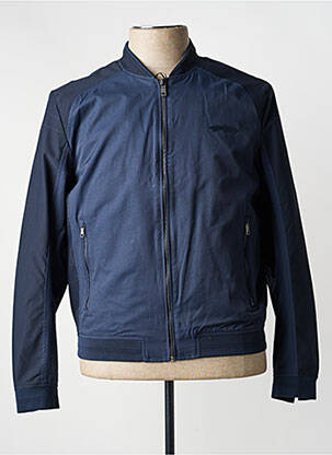 Blouson manches longues bleu DELAHAYE homme