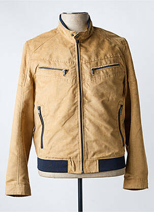 Blouson manches longues marron DELAHAYE homme