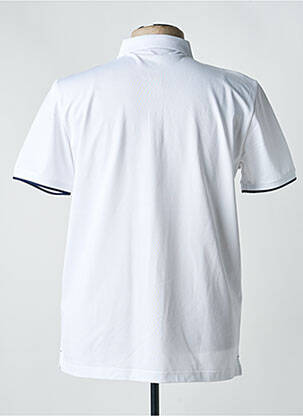 Polo coupe droite manches courtes blanc LION OF PORCHES homme