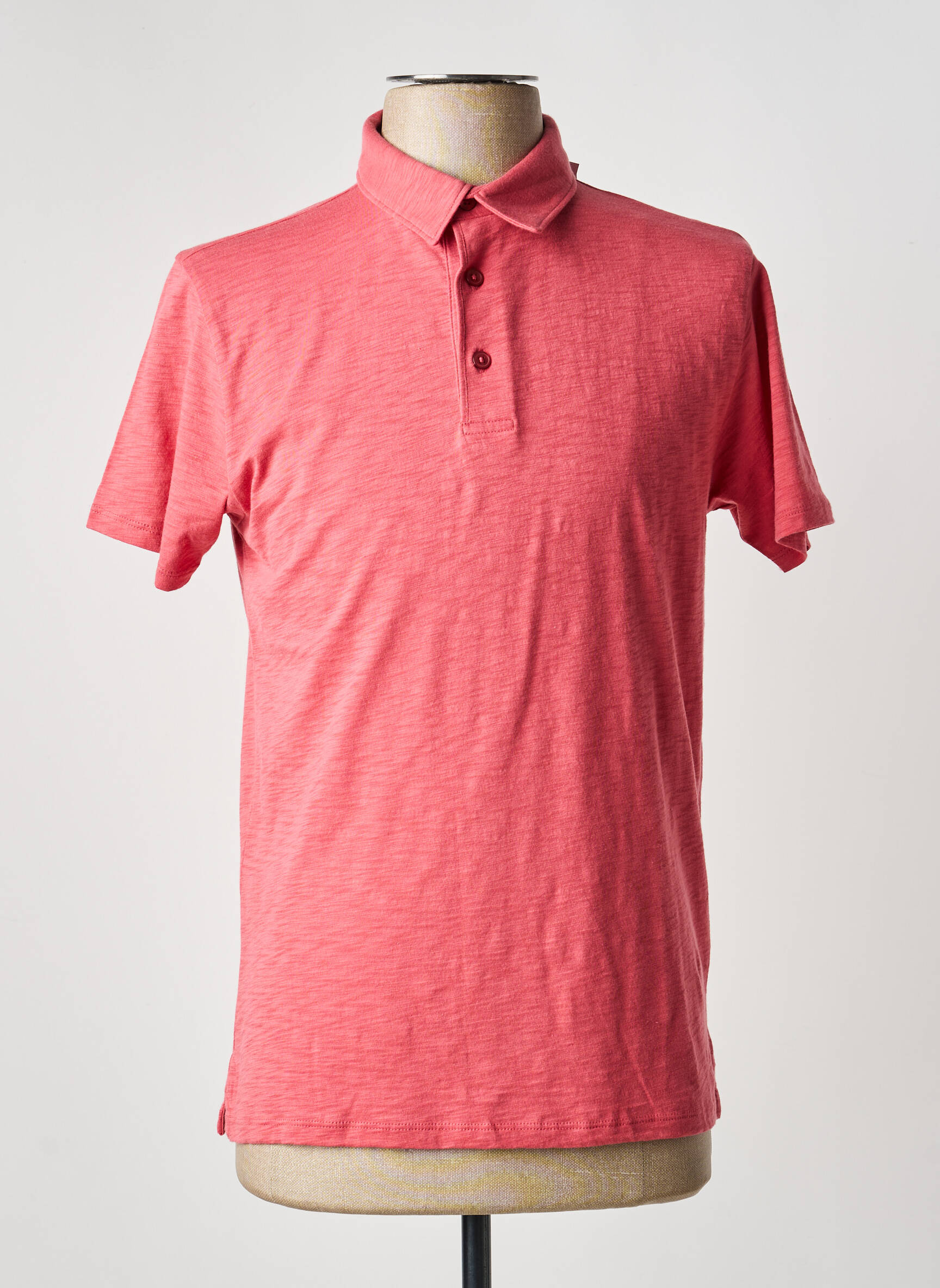 T-shirt coupe cintrée manches courtes rouge ANONYM APPAREL homme