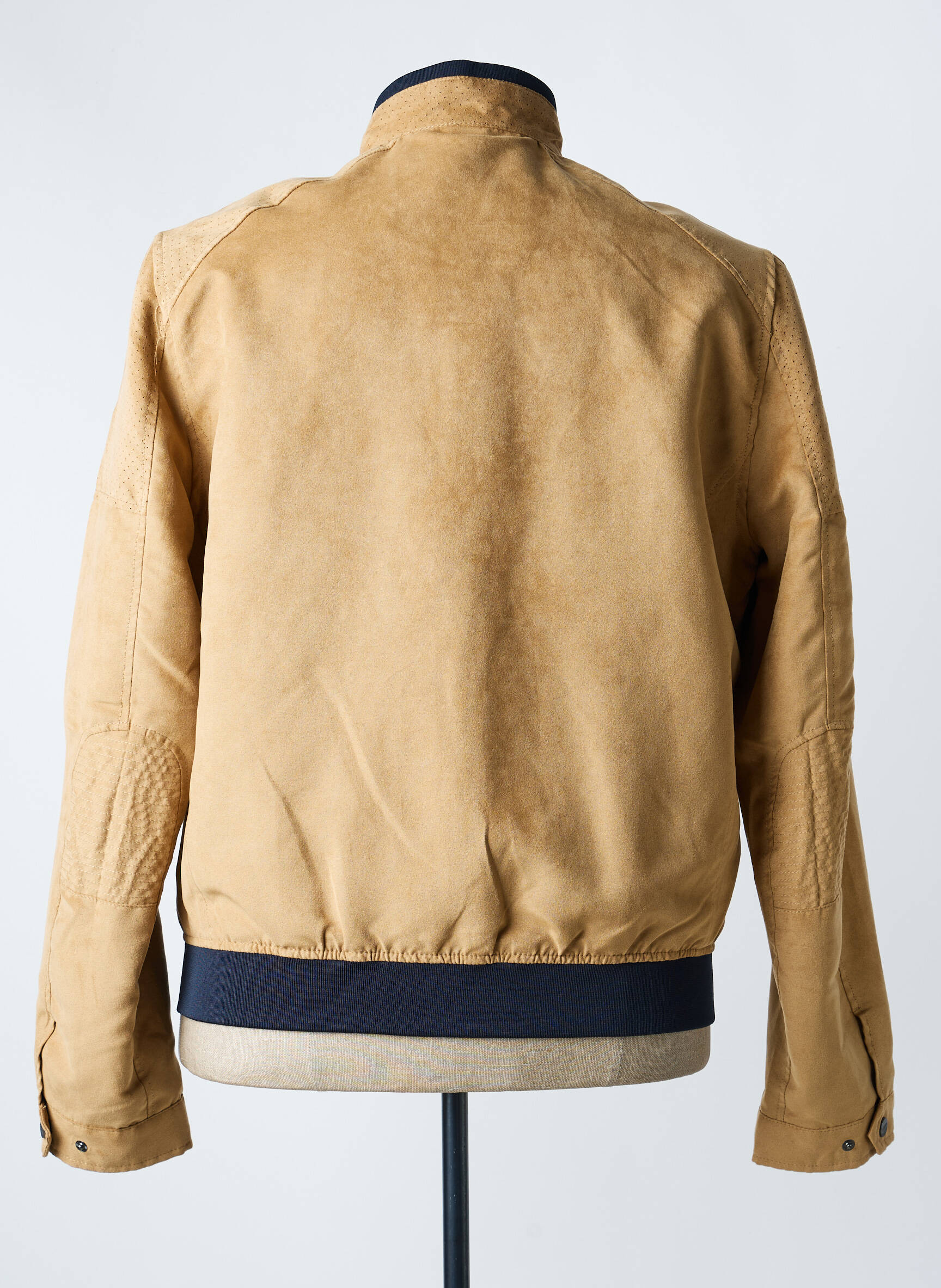 Blouson manches longues marron DELAHAYE homme