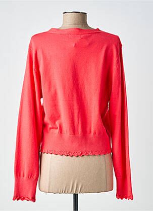 Gilet manches longues resserrée sur le bas rouge MOLLY BRACKEN femme