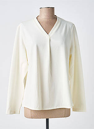 Top manches longues manches longues beige ELEANE femme