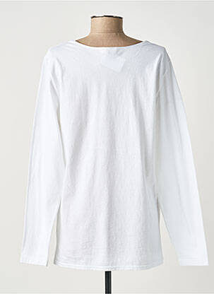 Top/caraco tissage jersey blanc ARMOR LUX femme