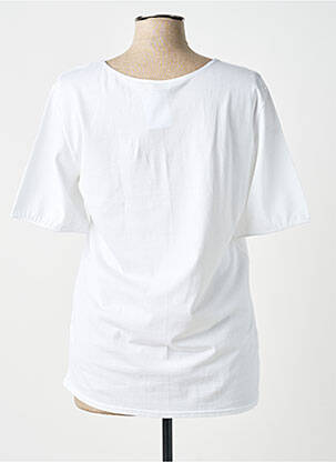 Top/caraco tissage jersey blanc ARMOR LUX femme