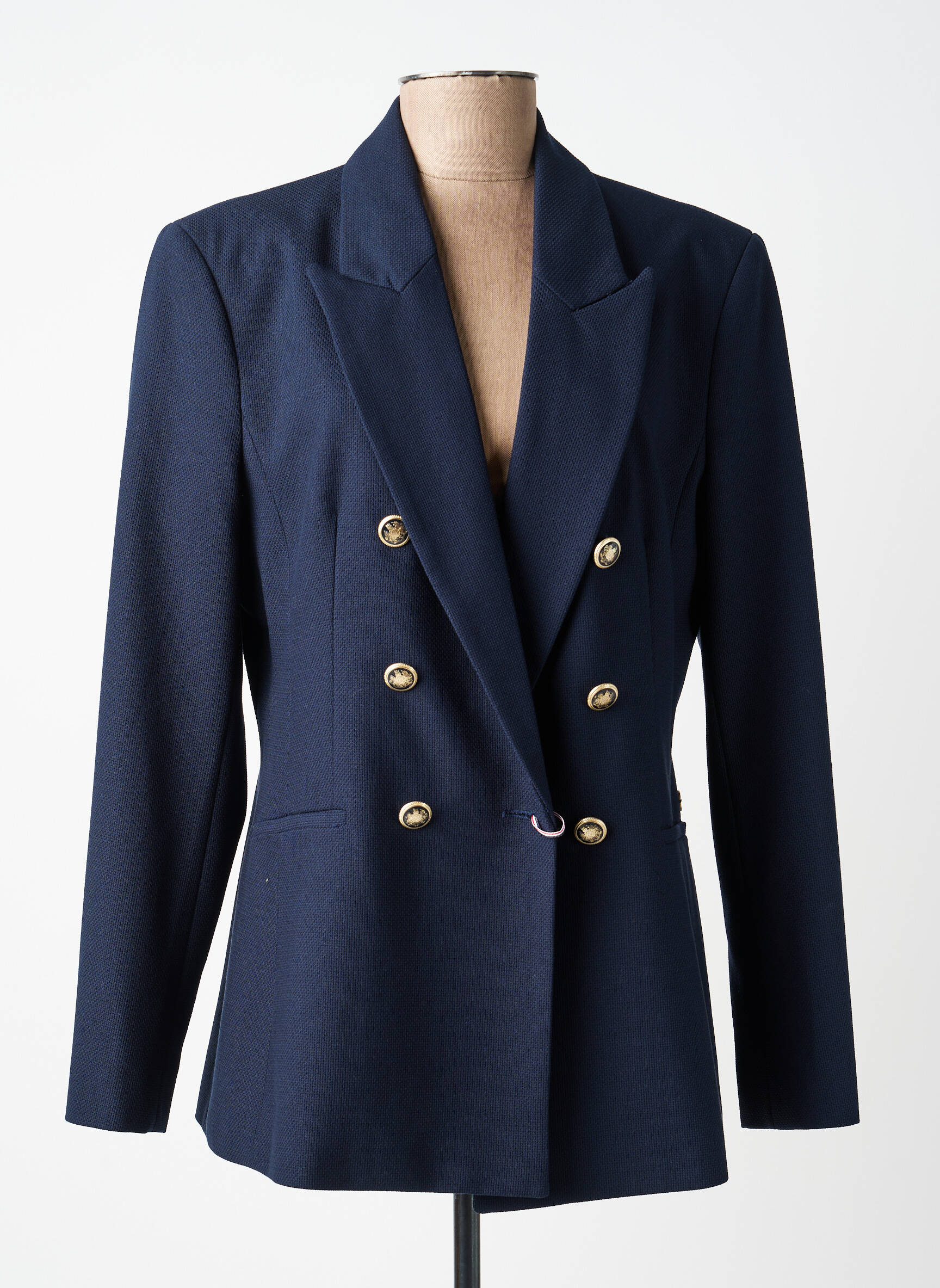 Blazer poches bleu LION OF PORCHES femme