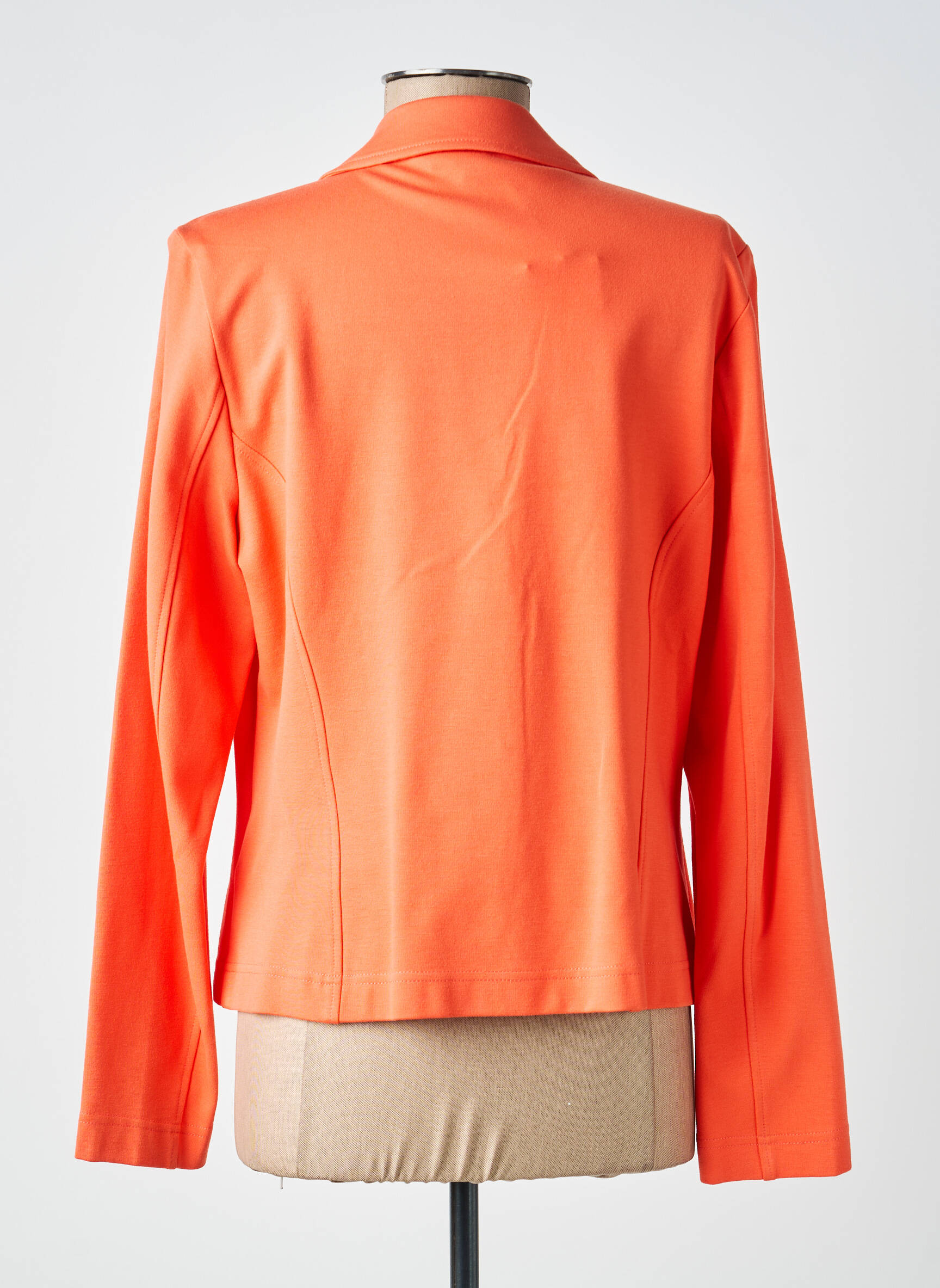 Blazer coupe cintrée orange SIGNE NATURE femme