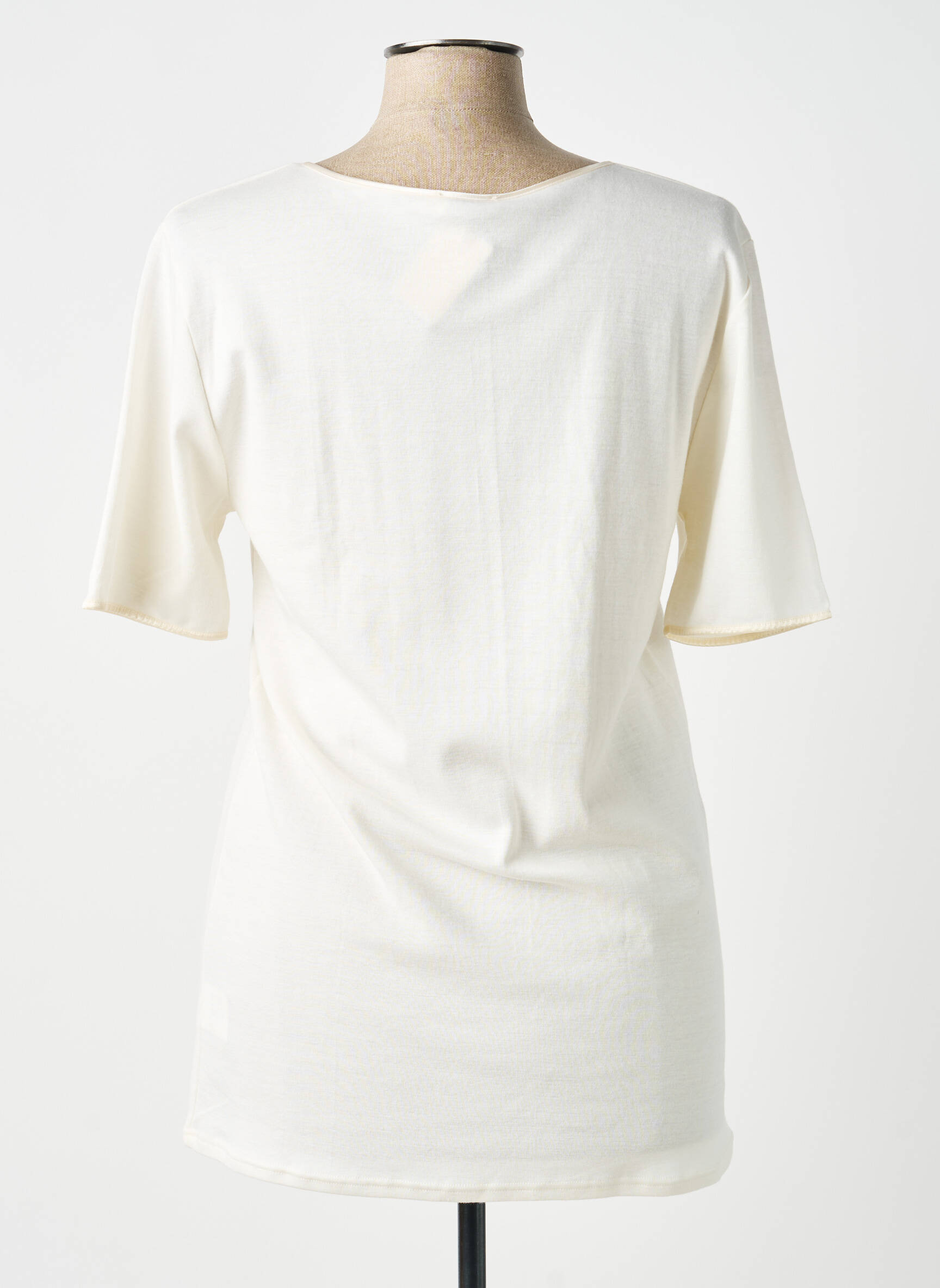 Top/caraco tissage jersey beige ARMOR LUX femme