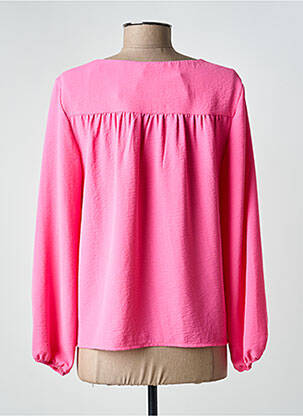 Blouse manches longues manches longues rose SIGNE NATURE femme