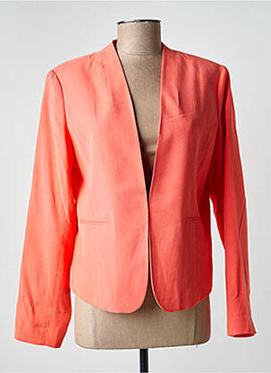 Blazer poches orange JULIE GUERLANDE femme