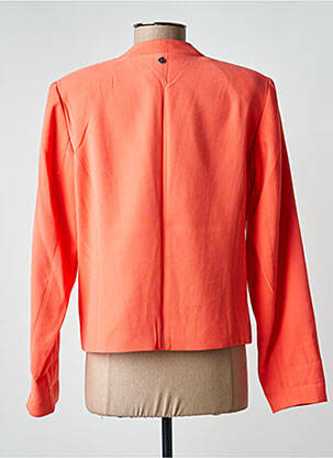 Blazer poches orange JULIE GUERLANDE femme