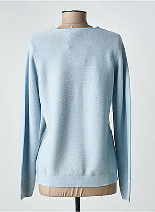 Gilet manches longues stretch bleu JULIE GUERLANDE femme