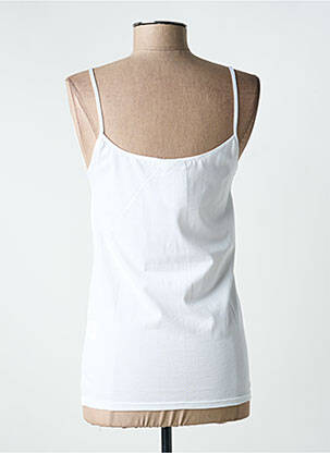 Top col carré fines bretelles blanc ARMOR LUX femme