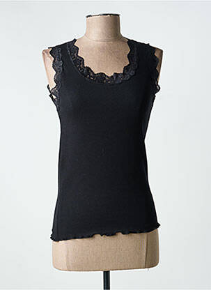 Top stretch sans manche noir SIGNE NATURE femme