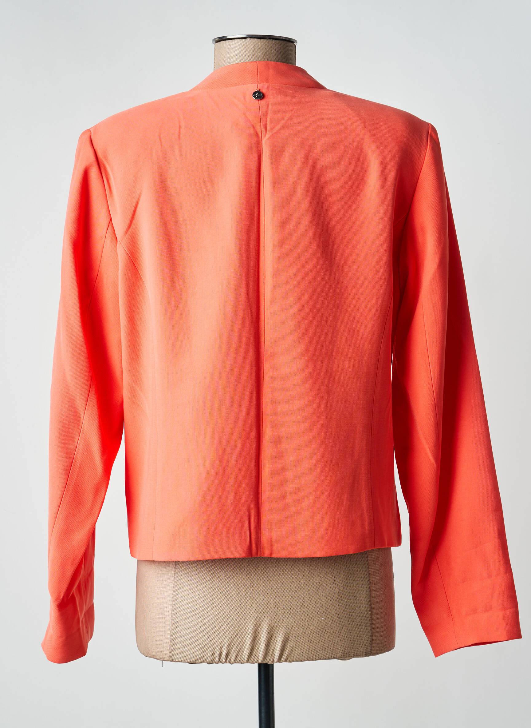 Blazer poches orange JULIE GUERLANDE femme