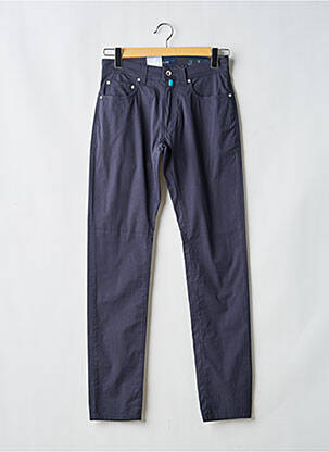 Pantalon slim stretch taille normale bleu PIONEER homme