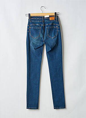 Jeans coupe slim stretch taille normale bleu C'EST BEAU LA VIE femme