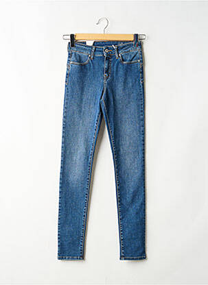 Jeans coupe slim stretch taille normale bleu KANOPE femme
