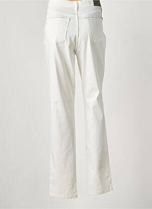 Pantalon droit stretch taille normale blanc WALTRON femme