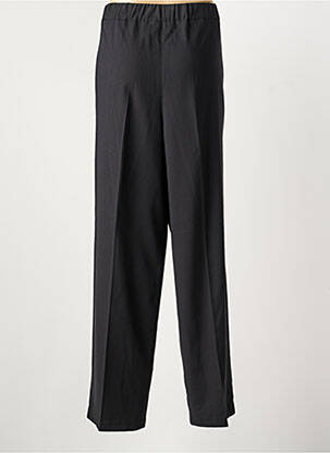 Pantalon droit stretch taille normale noir JULIE GUERLANDE femme