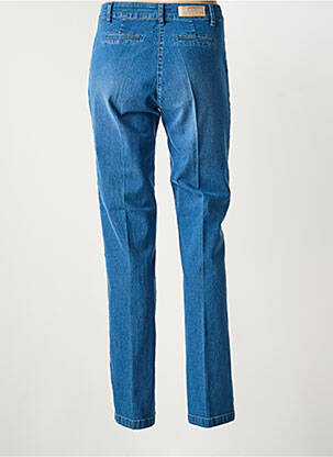 Jeans coupe droite stretch taille normale bleu SIGNE NATURE femme