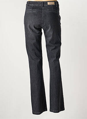 Jeans coupe droite stretch taille normale noir SIGNE NATURE femme