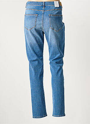 Jeans coupe slim stretch taille normale bleu KANOPE femme