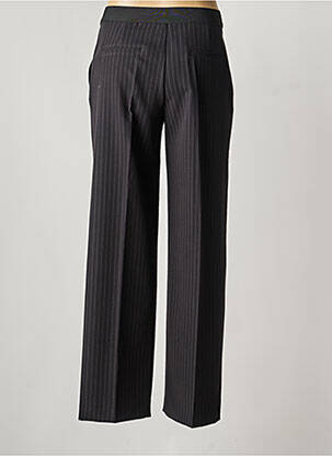 Pantalon droit stretch taille normale noir SIGNE NATURE femme